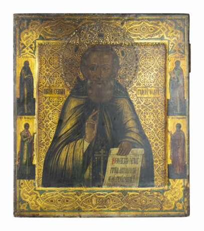 Ikone 'Der heilige Sergej von Radonesch' - photo 2