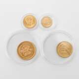Hübsche Zusammenstellung Mexiko in GOLD - bestehend aus 1 x 10 Pesos 1959, ss-vz., leicht fleckig, 7,5g GOld fein. - Foto 2