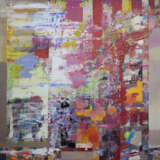 Gemälde „Teilchen XX“, Leinwand, Acrylfarbe, Abstractionismus, Landschaftsmalerei, 2020 - Foto 1