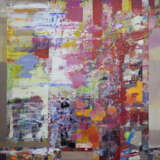 Painting “Particles XX”, Canvas, Acrylic paint, Abstractionism, Landscape painting, 2020 - photo 2