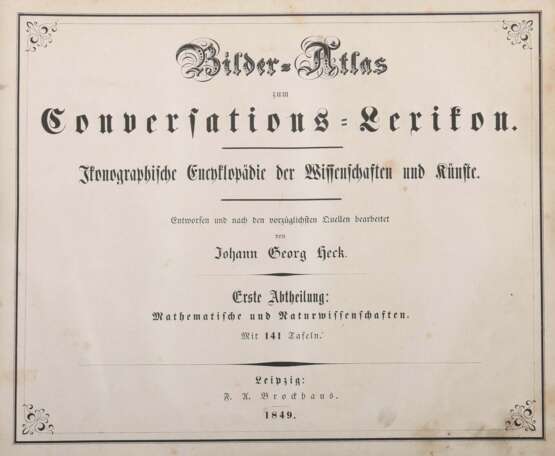 Heck, Johann Georg (bearb.) Bilder-Atlas zum Conversations-Lexikon - photo 4