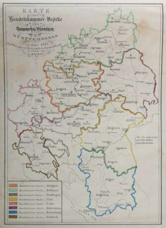 Rachel, Louis Illustrirter Atlas des Königreichs Württemnberg für Schule und Haus mit vielen Karten & Bildern nebst einem hist. topogr. Text - photo 6