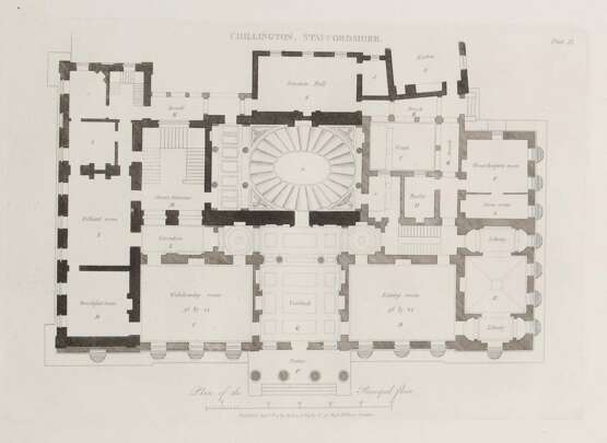 Soane, John Plans, Elevations and Sections of Buildings - Foto 3