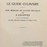 Escoffier, A. Kochkunst-Führer - Ein Hand- und Nachschlagebuch der modernen französischen Küche und der feinen internationalen Küche - photo 3