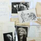 Künstlerkorrespondenzen Hand-/maschinengeschriebene Karten und Briefe unter anderem von Felix Petyrek - фото 2