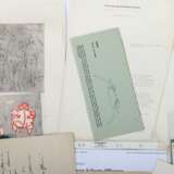 Künstlerkorrespondenzen Hand-/maschinengeschriebene Karten und Briefe unter anderem von Strich-Chapell - Foto 2