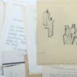 Künstlerkorrespondenzen Hand-/maschinengeschriebene Karten und Briefe unter anderem von Strich-Chapell - photo 3