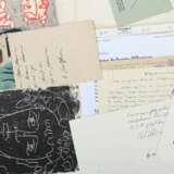 Künstlerkorrespondenzen Hand-/maschinengeschriebene Karten und Briefe unter anderem von Strich-Chapell - photo 5