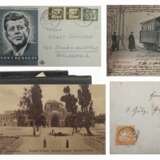 Kleine Postkarten-Sammlung mit ca. 10 handgeschriebenen Briefen um ca. 1900 - photo 1