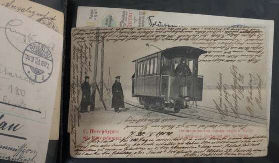 Kleine Postkarten-Sammlung mit ca. 10 handgeschriebenen Briefen um ca. 1900 - Foto 6