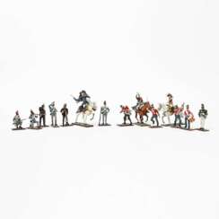 DISTLER FIGUREN WATERLOO-SERIE 14-teiliges Konvolut,