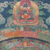 Mandala-Thangka wohl Nordindien/Tibet - photo 3