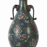 Champlevé-Vase wohl Japan - photo 1