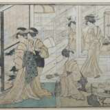 Japanische Farbholzschneider Konvolut verschiedener Farbholzschneider des 18. und 19. Jahrhundert - Foto 8