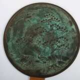 Bronze-Spiegel mit Lackkasten Japan - фото 3