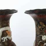 Prächtiges Vasenpaar Japan - photo 6