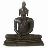 Buddha Shakyamuni wohl 19. Jahrhundert - Foto 1