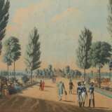 Paar Biedermeier-Bilderrahmen 2. Viertel 19. Jahrhundert - Foto 3