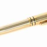 Montblanc-Kugelschreiber Metall vergoldet - Foto 1
