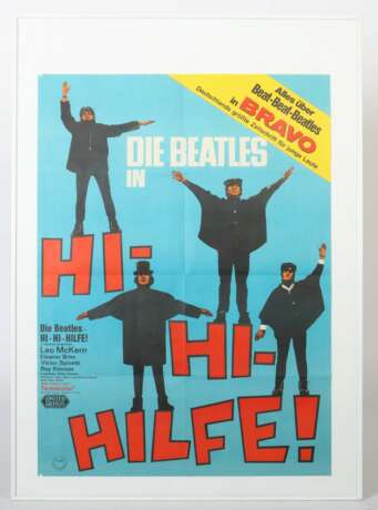 Filmplakat ''Hi-Hi-Hilfe!'' (Help!) 1965 - photo 2