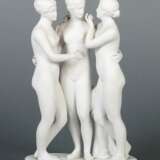 Figurengruppe ''Die drei Grazien'' Wohl 19. Jahrhundert - photo 1