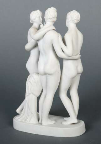 Figurengruppe ''Die drei Grazien'' Wohl 19. Jahrhundert - photo 3
