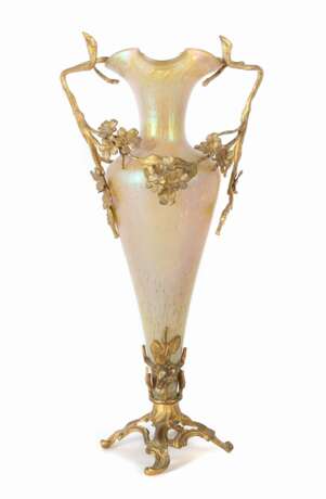 Vase mit Metallmontur Böhmen - фото 1