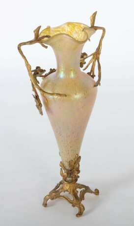 Vase mit Metallmontur Böhmen - фото 2
