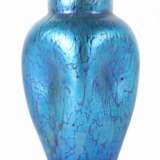 Kleine Vase ''Cobalt Papillon'' Loetz Wwe. - Foto 1