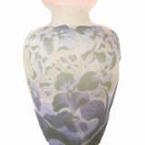 Vase mit Veilchen Emile Gallé - Foto 1