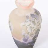 Vase mit Veilchen Emile Gallé - Foto 3