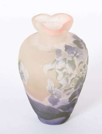 Vase mit Veilchen Emile Gallé - photo 3