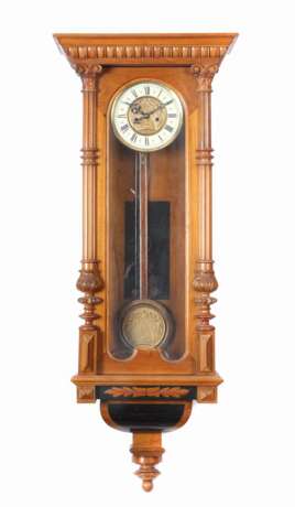 Regulator mit römischen Stundenzahlen Um 1900 - Foto 1