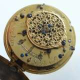 Hochfeine Gold-Spindeltaschenuhr mit Viertelstunden-Repetition Frankreich/Versailles - Foto 6