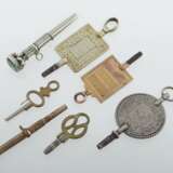 Konvolut Uhrenschlüssel Meist 19. Jahrhundert - Foto 1