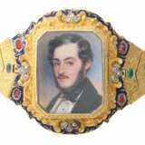 Seltenes Historismus-Armband mit Miniatur um 1845/50 - фото 1