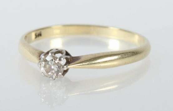 Solitaire-Ring modern - Foto 1