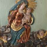Reliefbild ''Madonna mit Kind'' 18./19. Jahrhundert - Foto 1