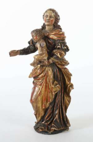 Bildhauer des 19. Jahrhundert ''Maria mit Kind'' - Foto 2