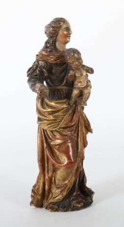 Bildhauer des 19. Jahrhundert ''Maria mit Kind'' - Foto 3