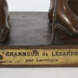Lavergne, Adolphe Jean 1863 - 1928, französischer Bildhauer. ''Charmeur des Lézards'' - photo 4