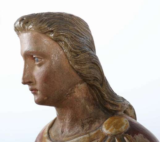 Bildhauer des 19./20. Jahrhundert Zwei Evangelistenfiguren: ''Johannes'' und ''Markus'' - фото 4