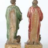 Bildhauer des 19./20. Jahrhundert Zwei Evangelistenfiguren: ''Johannes'' und ''Markus'' - Foto 5