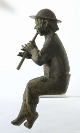 Bildhauer des 20. Jahrhundert ''Flötenspieler als Teichfigur'' - Foto 2