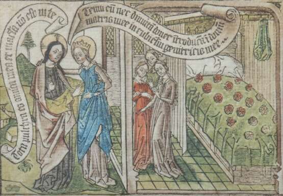 Grafiker des 15./16. Jahrhundert ''Hohelied Salomos'' - photo 2