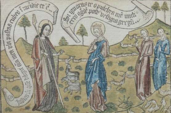 Grafiker des 15./16. Jahrhundert ''Hohelied Salomos'' - фото 3