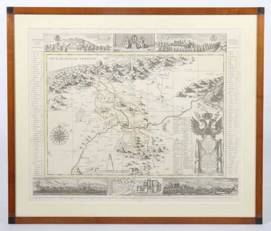 Landkarte ''Teplitz'' ''Die Herschaft Toeplitz im Leutmeritzer Creisse des Königreichs Boehmen'' - photo 2