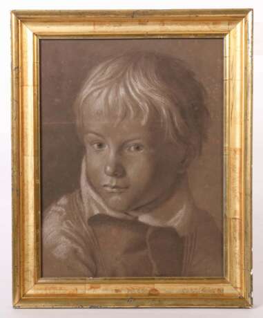 Maler des 19. Jahrhundert ''Portrait eines Jungen'' - Foto 2