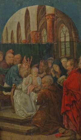 Sakralmaler des 17./18. Jahrhundert ''Beschneidung Christi'' - photo 1