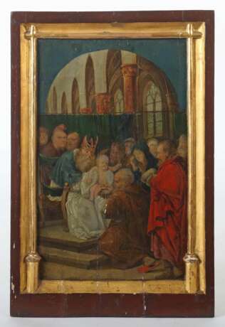 Sakralmaler des 17./18. Jahrhundert ''Beschneidung Christi'' - Foto 2